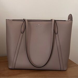 Kate Spade Beige Leather Shoulder Bag